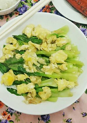 Foto resep Cah Pokchoy Telur
