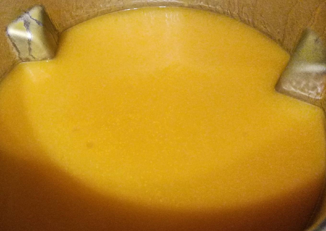 Soupe veloutée de potimarron au Cook Expert