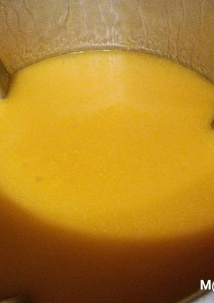 Une photo de Soupe veloutée de potimarron au Cook Expert