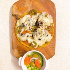 A picture of No Yeast Instant Pizza.