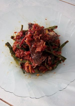 Foto resep Ikan asin sepat balado