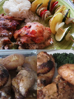 Una foto de Pollo asado a la pimienta y limón