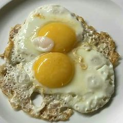 A picture of Half boiled egg.