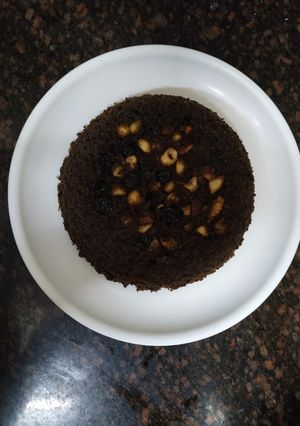 A picture of Brownie cake.