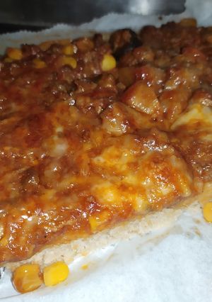 Gluténmentes, tojásmentes pizza recept fotója