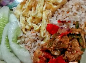 Foto resep Nasi Liwet Teri Bumbu Komplit
