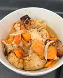 Pechuga de pollo al jugo en air fryer