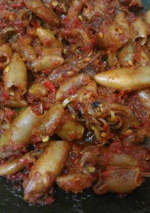 Foto resep Sambal cumi asin