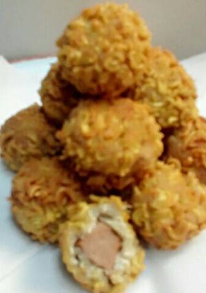 Foto resep Bola tahu rambutan isi sosis