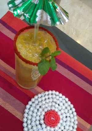 A picture of Mango Mint Cooler.