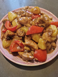 A picture of Braised chicken.
