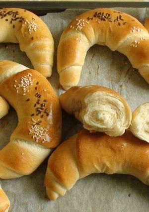 Házi vajas kifli recept fotója