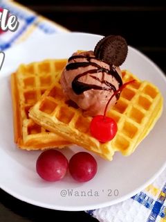 Foto resep Waffle ala AW (crispy outside, fluffy inside)