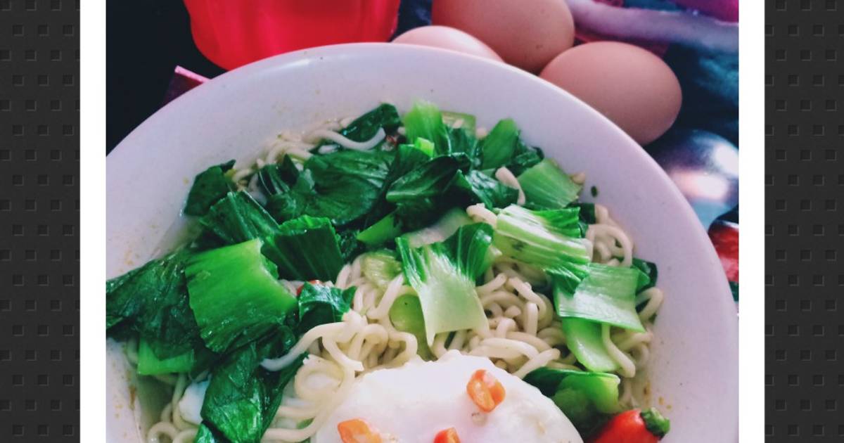 Resep Mie Kuah Dengan Sawi Hijau Oleh Umi Ai Cookpad