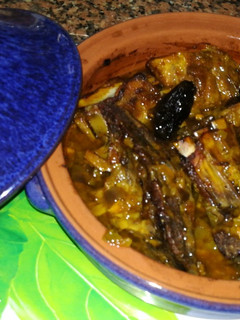 Una foto de Tajine de cordero al estilo tunecino