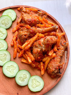 Foto resep Ayam Goreng Kentang Balado (Gluten Free)