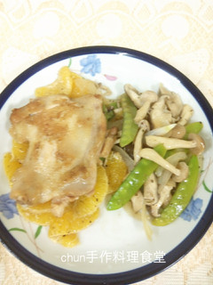 法式脆皮雞腿排 的食譜成品照片