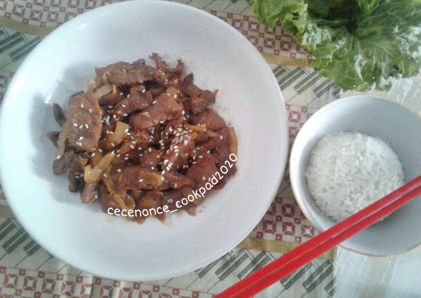 Beef Bulgogi