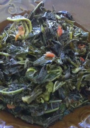 Foto resep Tumis Daun Pepaya tanpa rasa Pahit