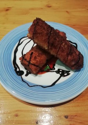 Una foto de Flamenquines caseros crujientes