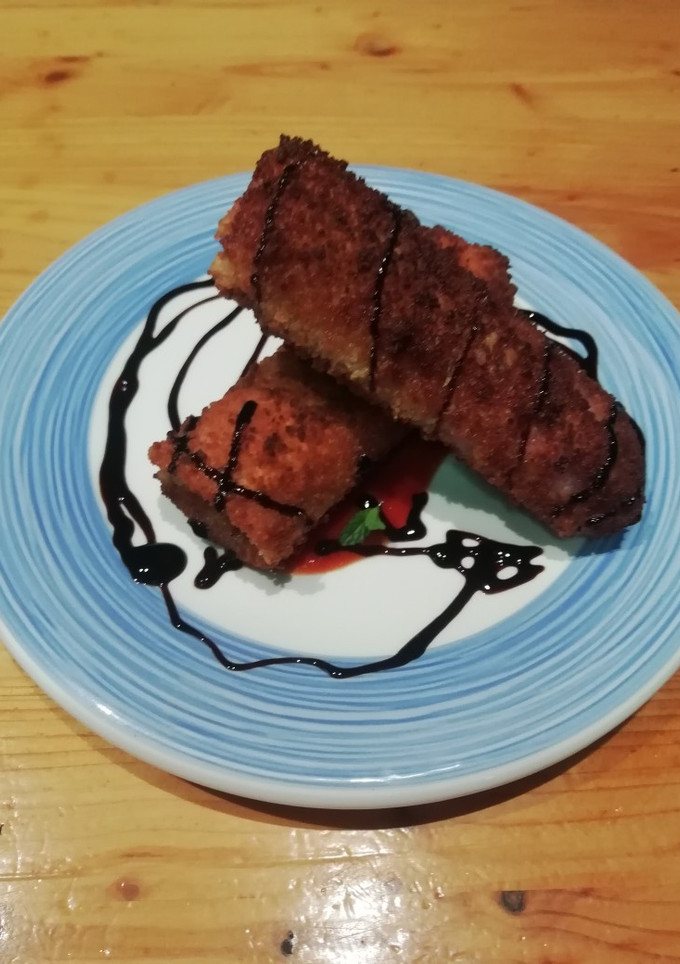 Una foto de Flamenquines caseros crujientes