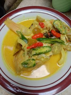 Foto resep Ikan kakap merah kuah santan