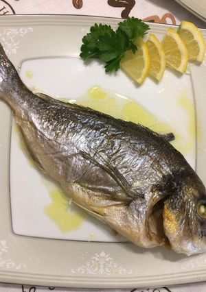 Φωτογραφία της συνταγής Λαυράκι και τσιπούρα στο φούρνο!