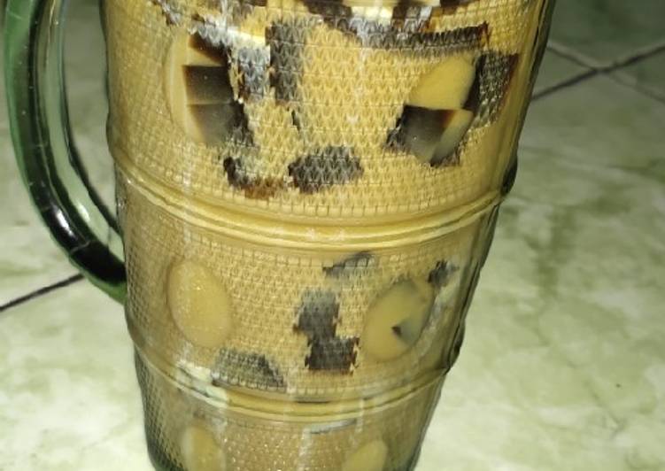 Cara termudah untuk Diet LezatEs capuccino cincau simple