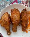 Đùi gà chiên (nhưng bên trong thịt rất mọng nước)