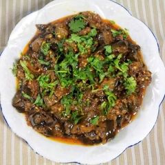 A picture of Achari Bengan ka Bhurta.