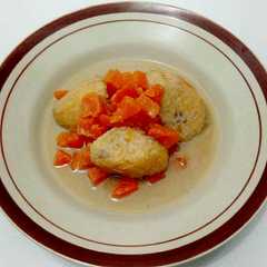 A picture of Kolak pisang ubi.