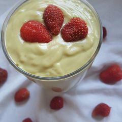 A picture of Avocado Strawberry Smoothie.