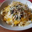 Tagliatelli con Salsa de Zanahorias