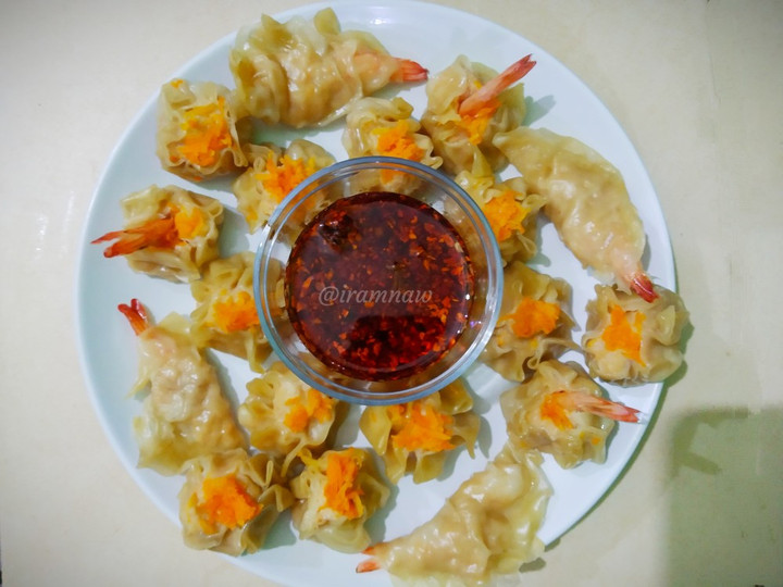 Resep Siomay Dimsum Ayam dan Udang Gurih, Enak