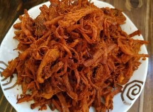 Hình của món Thịt heo giả khô bò.
