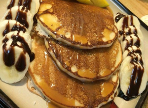 Una foto de Pancakes para el Desayuno