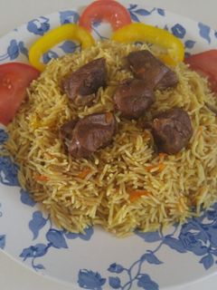 صورة لوصفة كبسه على طريقتي