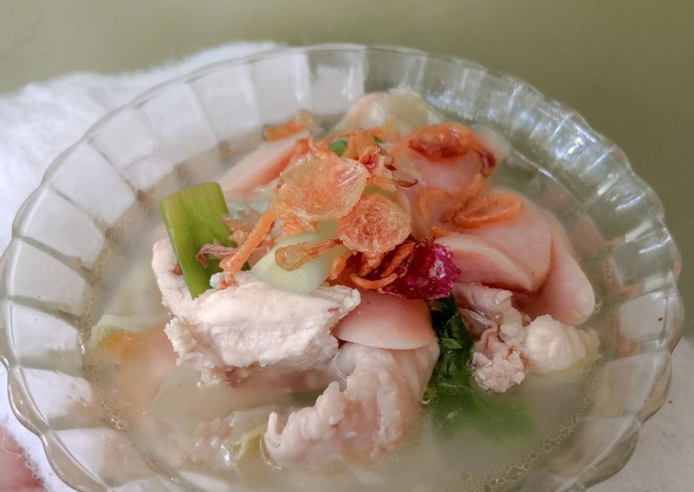 Sup Ayam Sosis