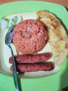 Foto resep Nasi goreng merah (pedas)
