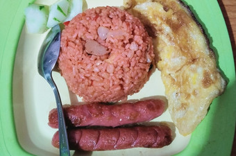 Resep Nasi goreng merah (pedas), Lezat Sekali