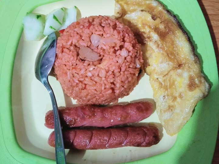 Resep Nasi goreng merah (pedas), Lezat Sekali