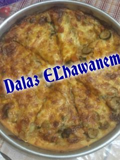 صورة لوصفة بيتزا التونه
