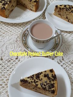 Foto resep Chocolate Peanut Butter Cake