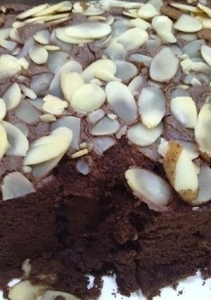 Foto resep Blackforest Panggang Almond