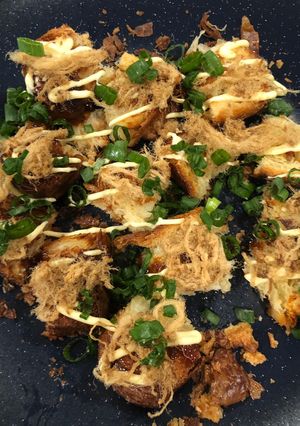 A picture of Vietnamese Grilled Chili Bread.