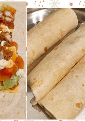 A picture of Chicken Wrap.