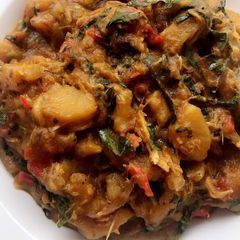 A picture of Plantain Porridge.