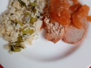 Una foto de salsa para lomo al horno