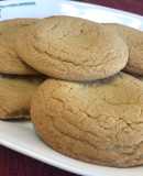 Brown sugar cookies with a hint of honey