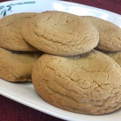 Brown sugar cookies with a hint of honey A picture of Brown sugar cookies with a hint of honey.